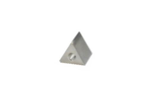 Zilver driekant glad 4,00 mm